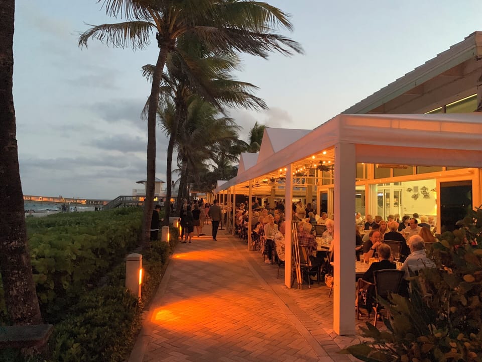 Outdoor dining