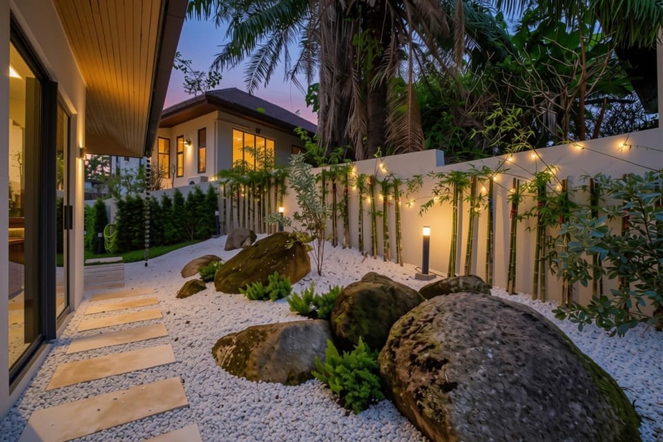 Tiwa Pool Villa Baan Bua 3 mins to Nai Harn Beach (11201)