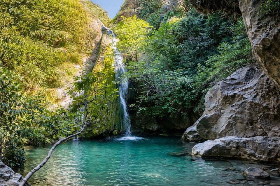 Explore the natural beauty around Richtis Gorge including stunning waterfalls and lush landscapes, perfect for hiking and nature lovers looking for an adventure