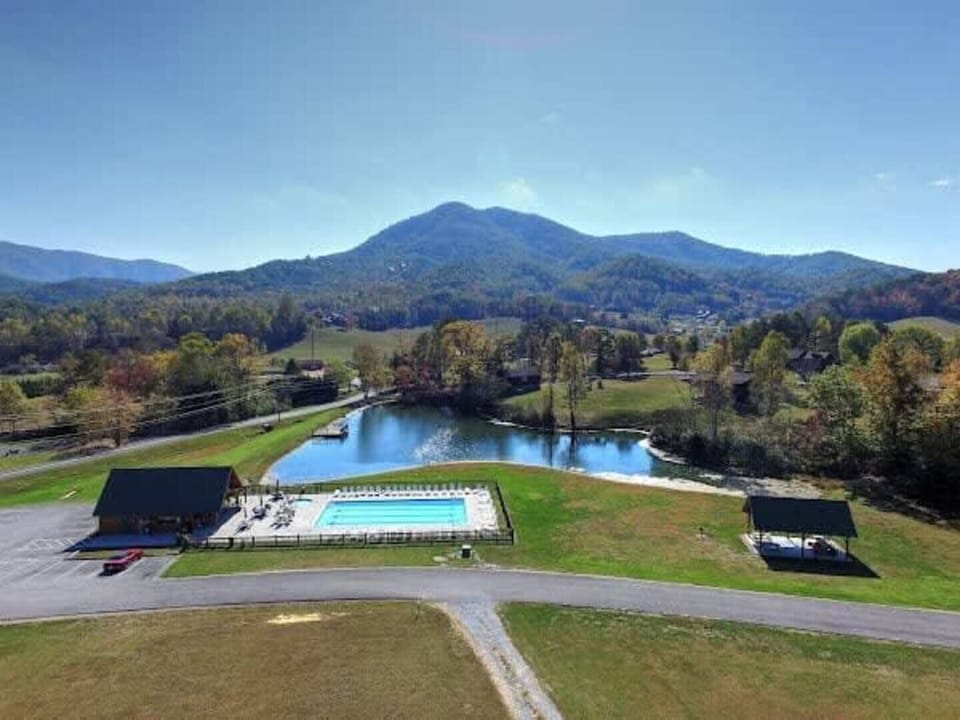 Fishing Pond and Pool at Honeysuckle park