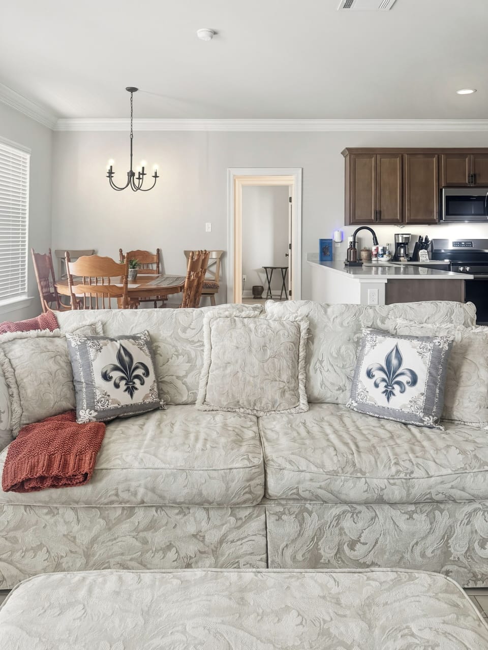 Comfortable seating for the whole crew—relax, stream, or catch the game after work.