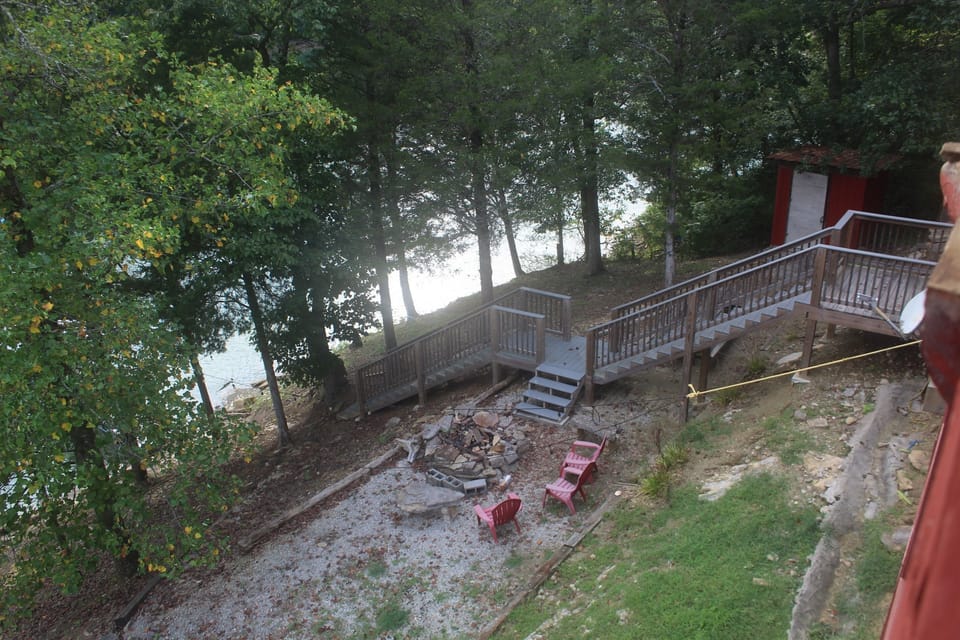 fire pit area