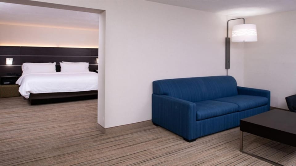 Bedroom/Living Area. Interior and views may vary based on location and availability.