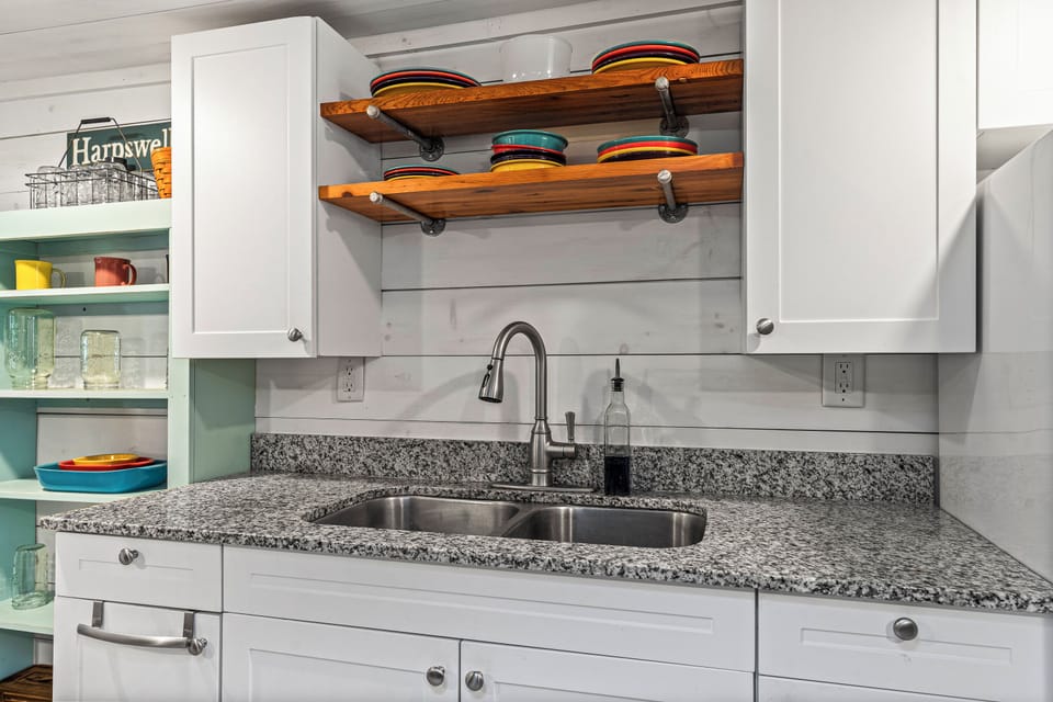 Kitchen area.