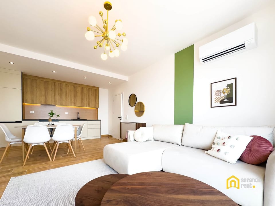 Dining table and sofa 