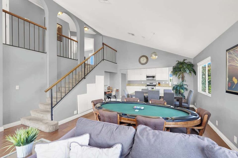 Bright, open living area ideal for relaxing with friends and family