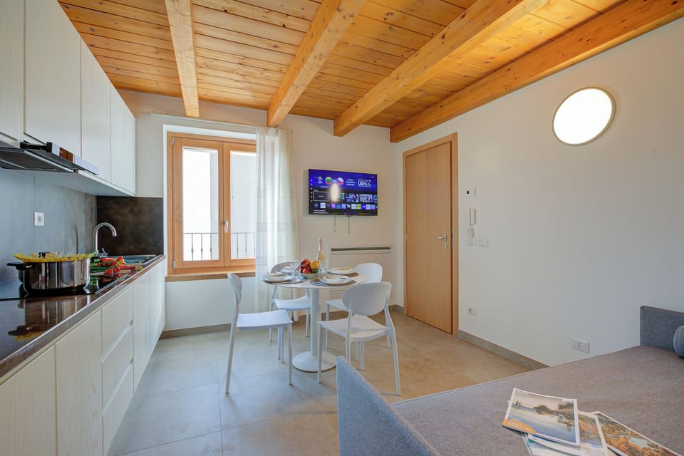 Kitchen and dining area