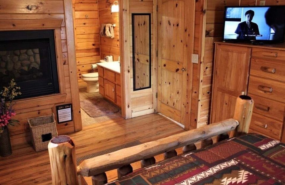 Indoors, Hardwood, Screen, Stained Wood, TV
