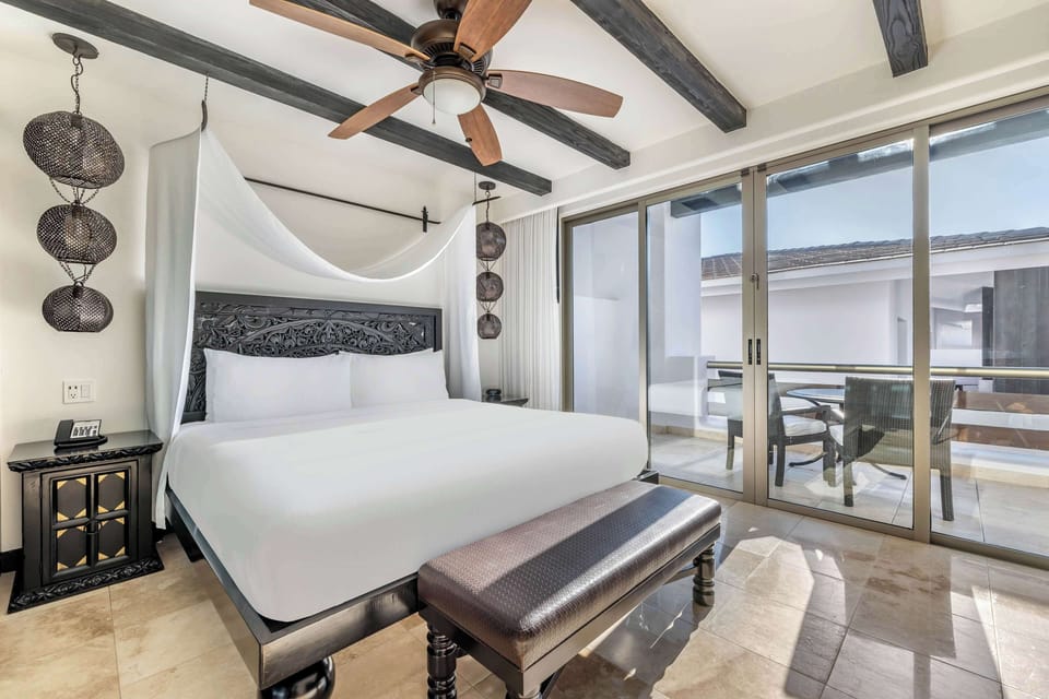 Stretch out in a spacious suite designed for deep rest.