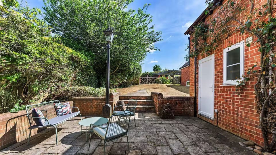 Northbrook has a charming terrace with a bistro set for four.