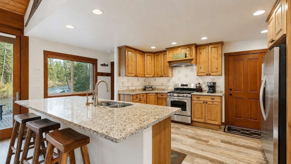 Spacious kitchen