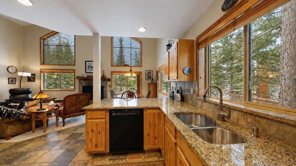 Kitchen and Living Room