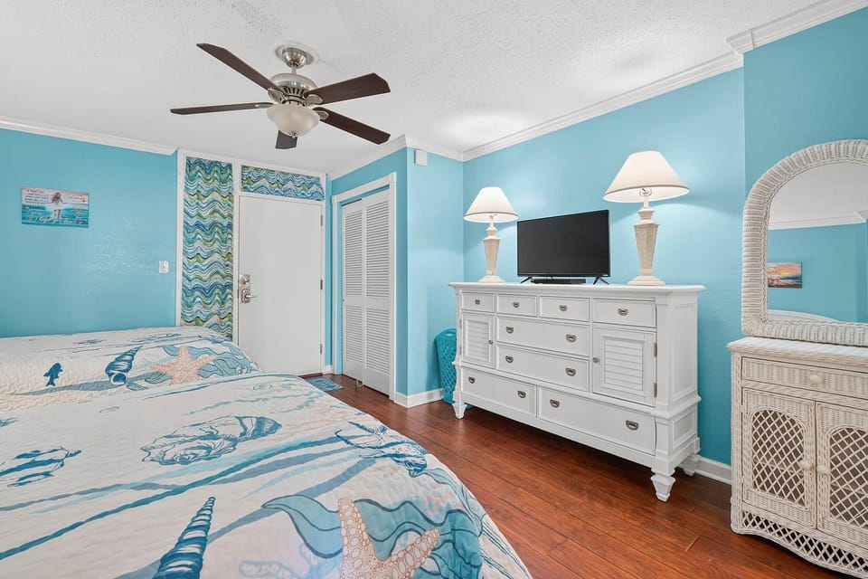 2 double beds