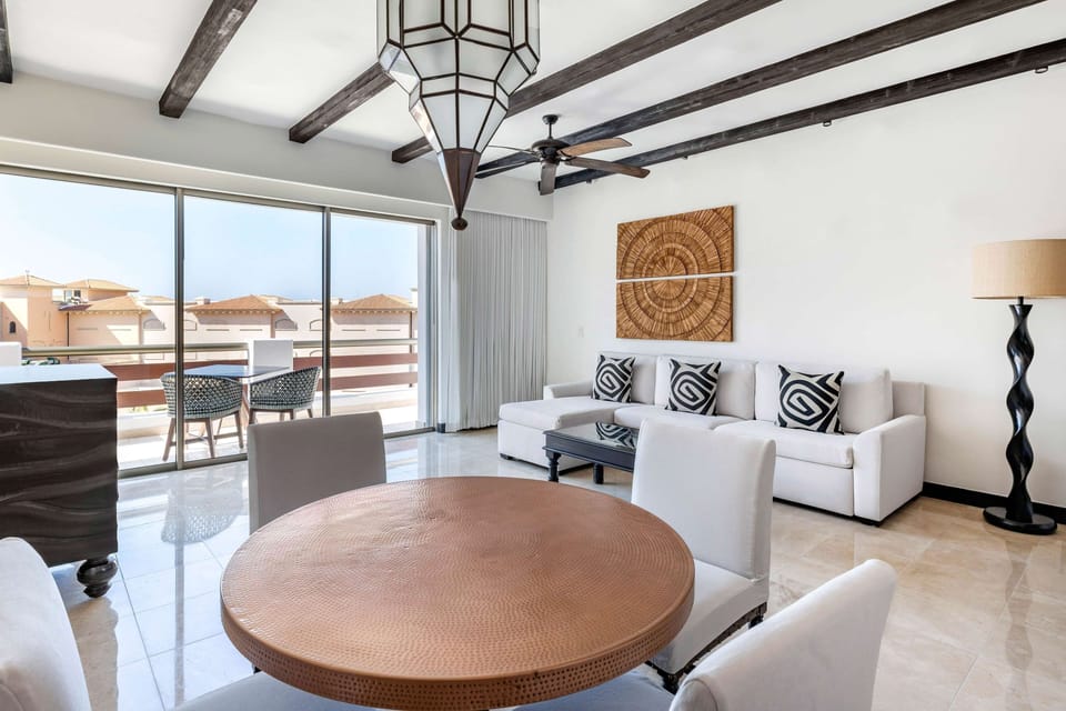 Gather for sunlit lounging steps from the breezy terrace.