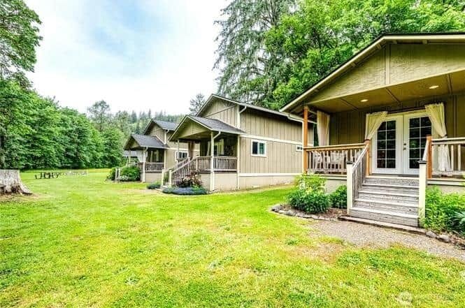 Cabins Outside