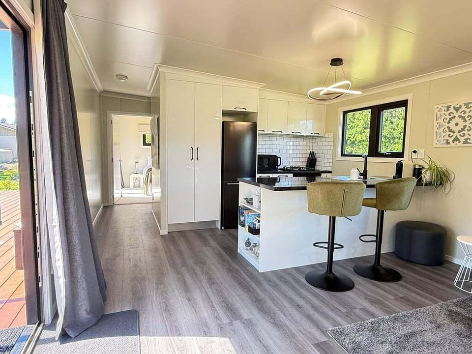 Open-plan living and dining creating an easy indoor-outdoor flow