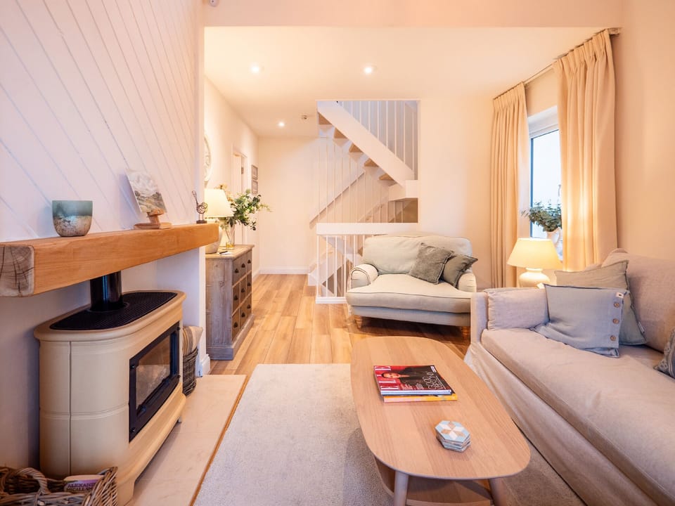 Warm, relaxing living area