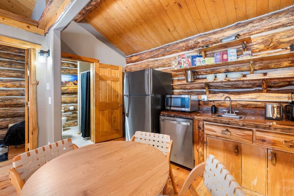 Our kitchen is fully stocked and ready for your culinary adventures.