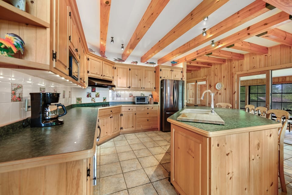 Kitchen stocked with all cooking essentials