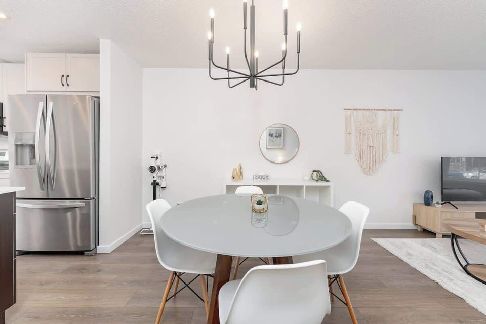 Dining area with comfortable seating for shared meals