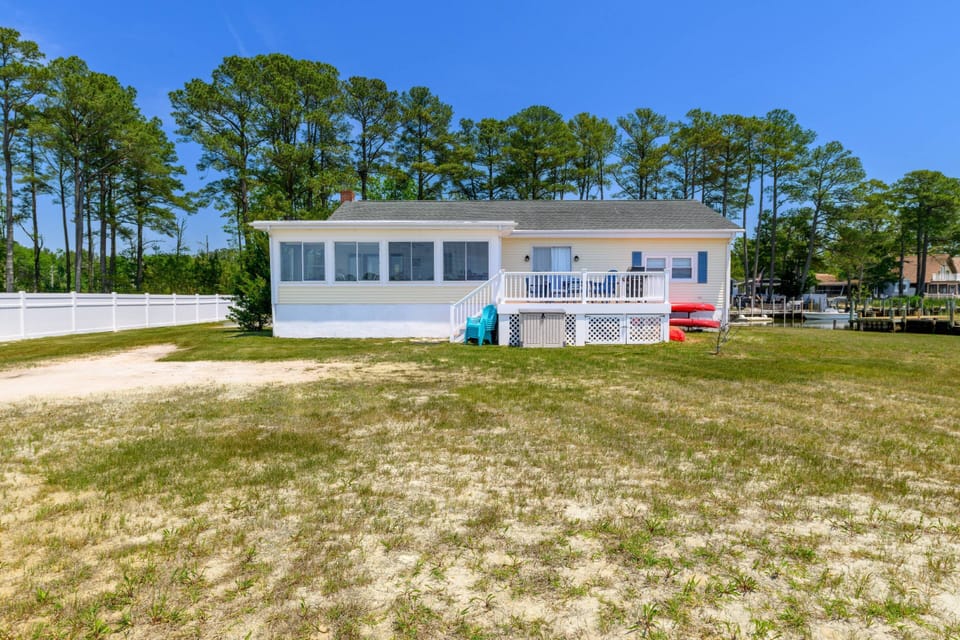 Back of the house at 38075 Old Piney Pt La