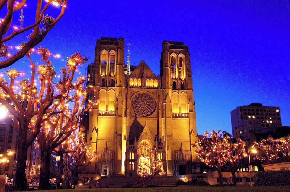 Grace Catherdral & Huntington Park - 3 minute walk 
