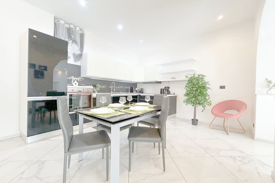 Kitchen and dining area
