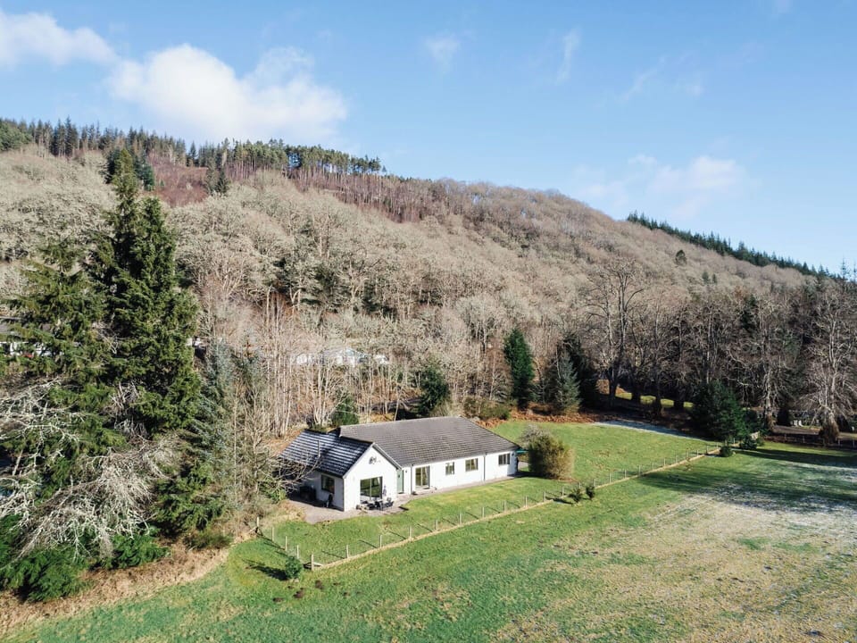 Tree, House, Landscape, Home, Cottage, Rural Area, Human Settlement, Larch, Slope, Village