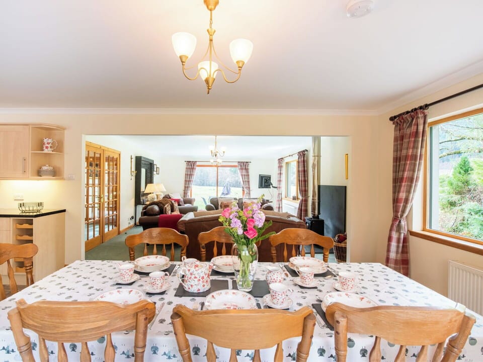 Furniture, Interior Design, Wood, Ceiling, Home, Table, Lighting, Room, Living Room, Couch