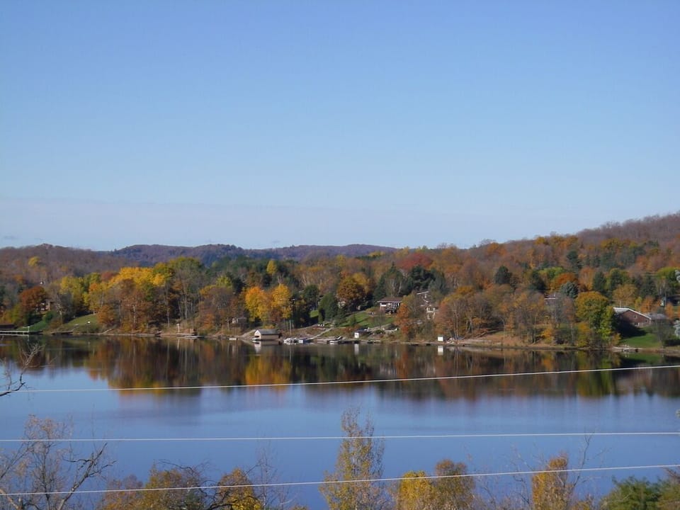 the view from the house