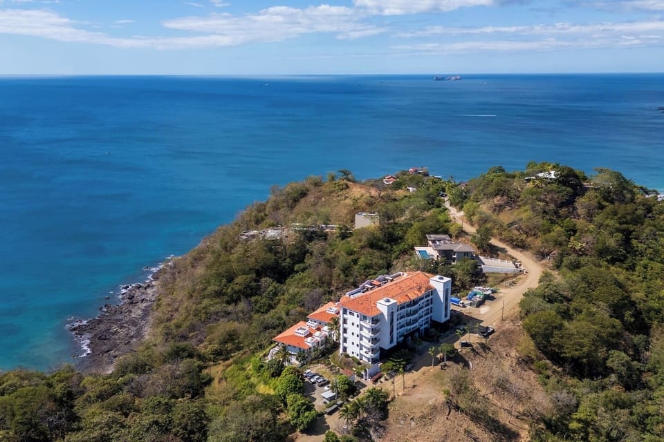 Birds Eye View of the Property Overlooking the Bay
