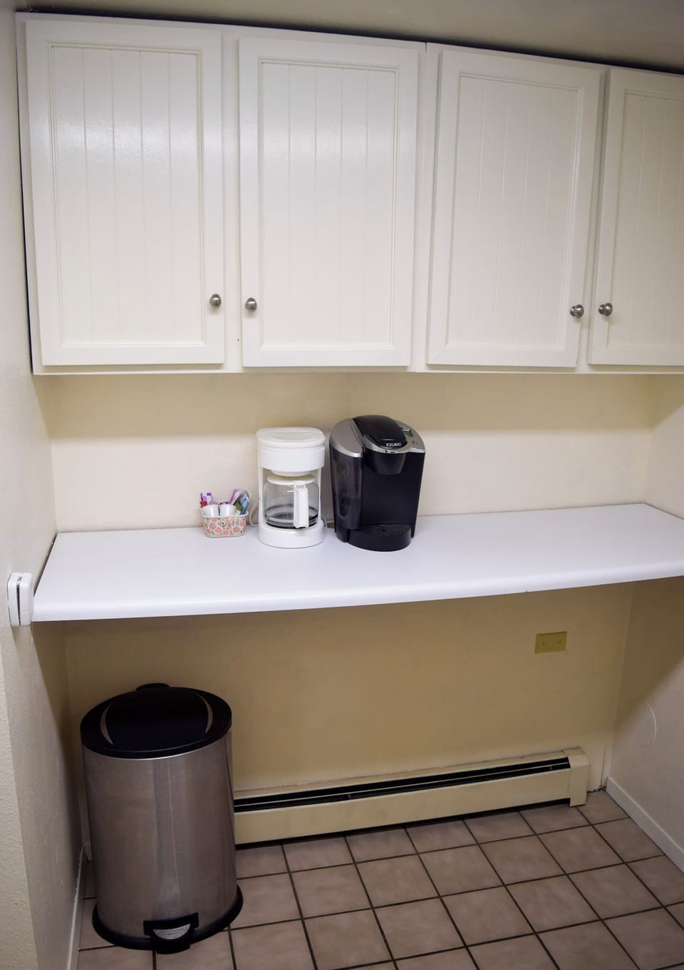 Kitchen area/coffee station.