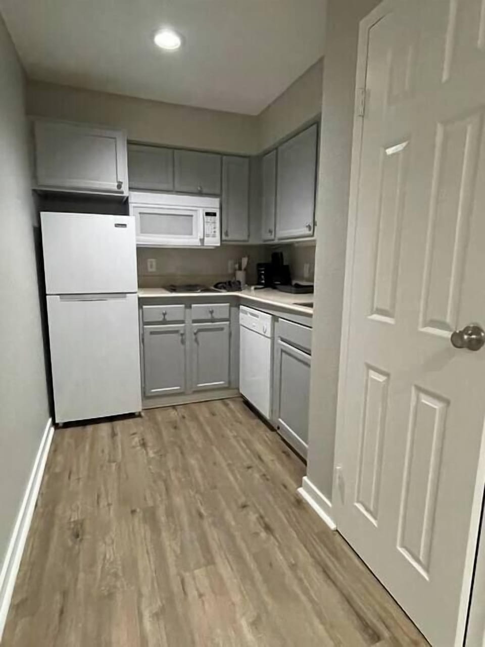 Your kitchen: fix quick meals, grab coffee, and recharge.