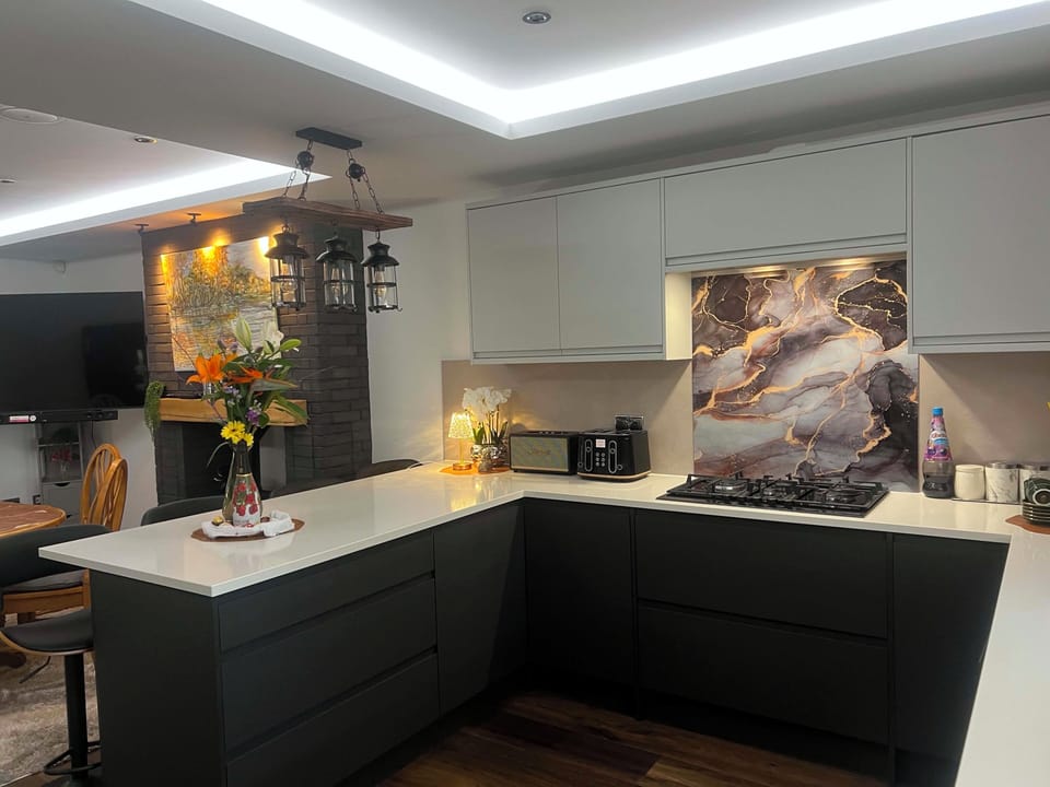 Kitchen/dining area open plan