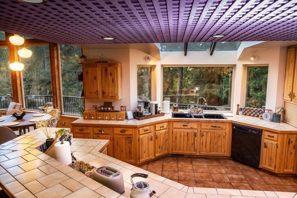 Spacious kitchen designed for group meals, entertaining, and family gatherings.
