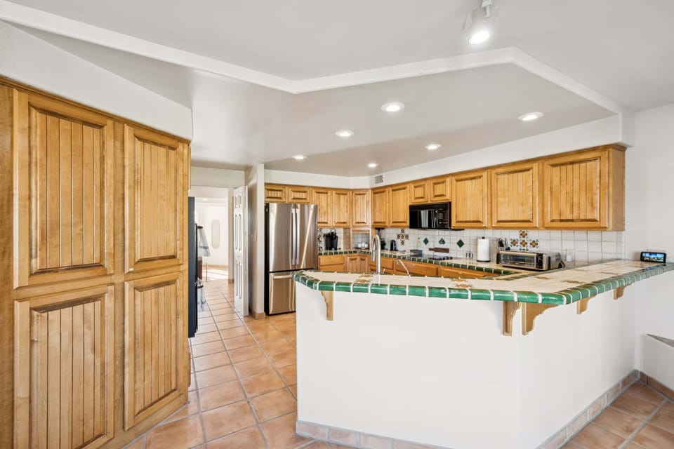 Kitchen area.