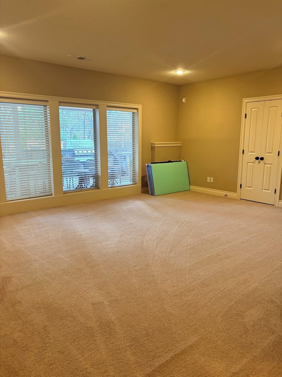 Finished Basement open area.