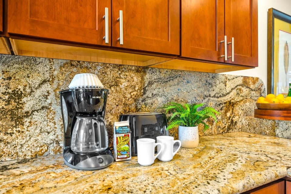 Enjoy locally grown coffee before you start each day