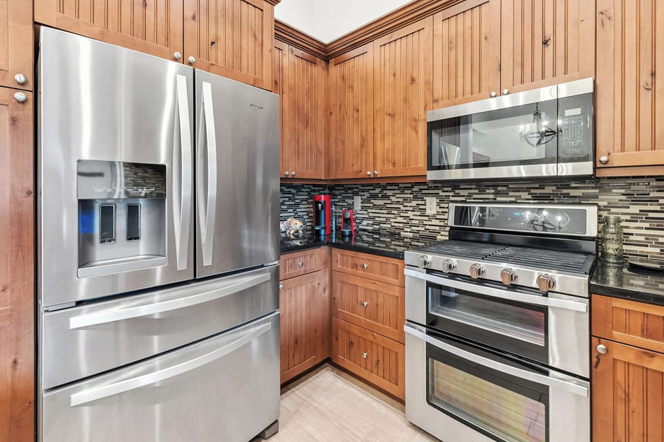 Kitchen with Nespresso