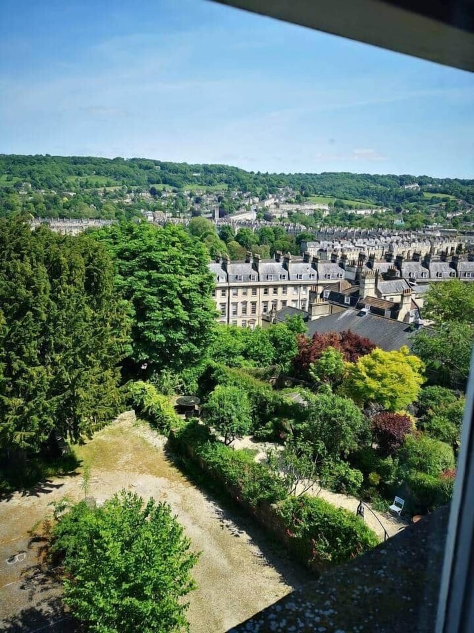 View over Bath from the living Room
