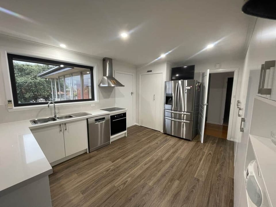 Kitchen with modern appliances
