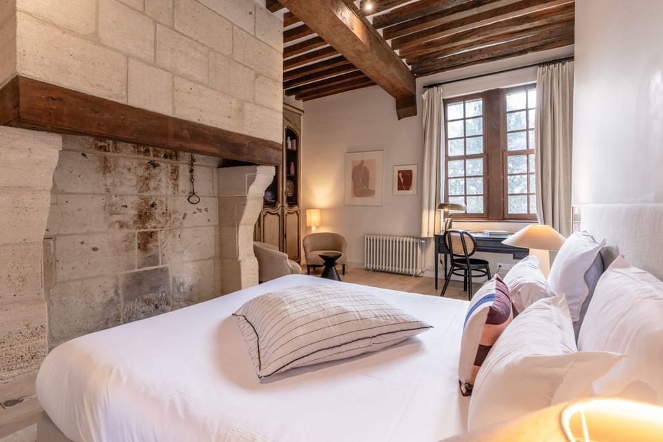 Bedroom. Interior and views may vary based on location and availability