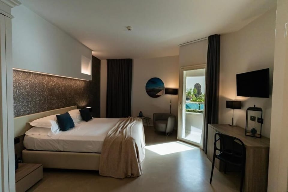 Step onto the balcony and breathe in salty ocean air.