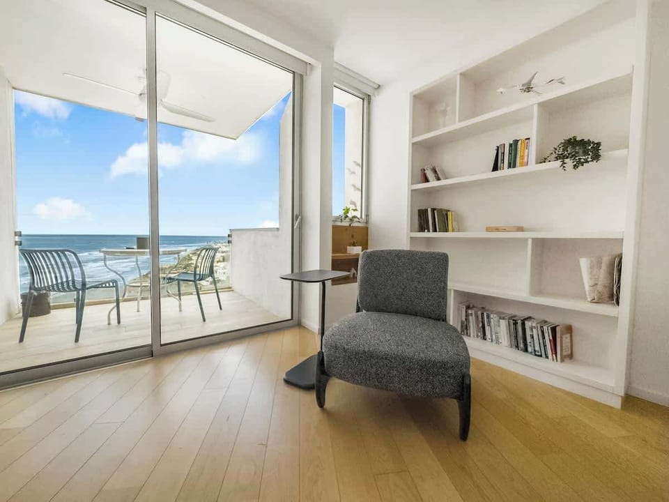 A quiet corner to unwind - read, watch, or simply pause…