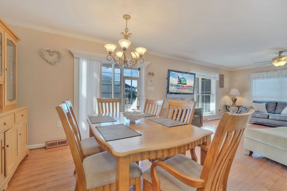 Never miss out on Family Fun with the open floor plan!