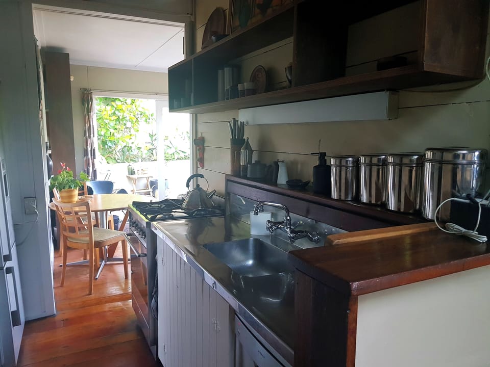 kitchen and Upstairs Deck