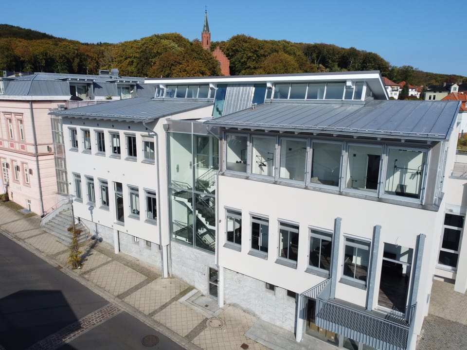 Front of the building