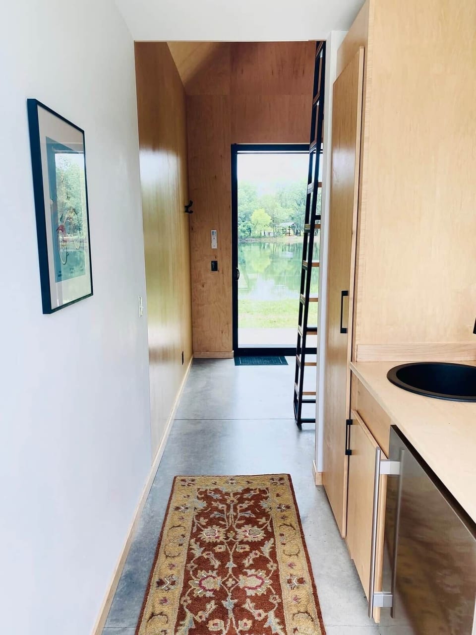 All cabins have full views of our quarry pond.