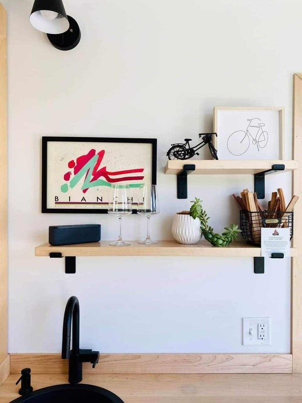Kitchenette - Thoughtfully equipped with everything you need and nothing you don't.