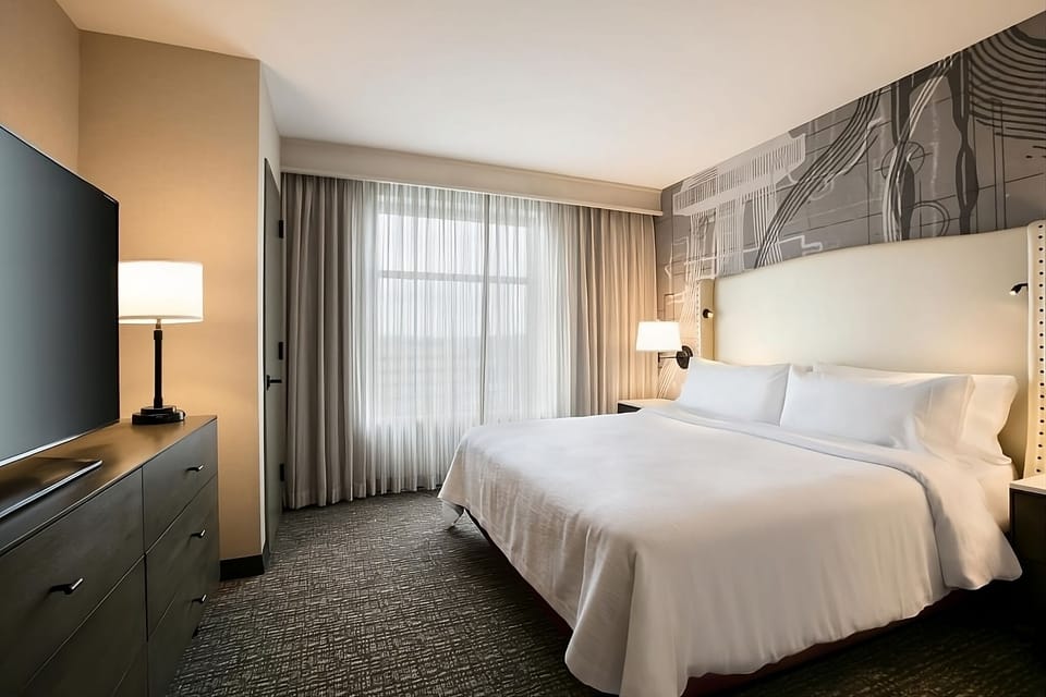 Wake gently to soft daylight and a serene, quiet room.